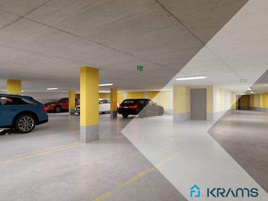 Visualisierung Tiefgarage