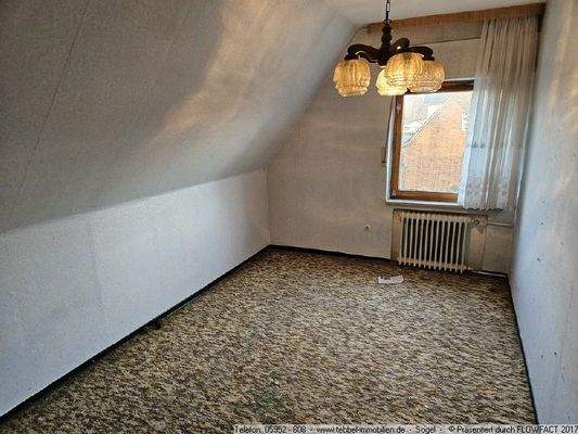 Schlafzimmer I im Dachgeschoss