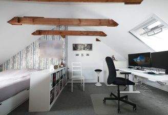 Ausgebauter Raum Dachgeschoss