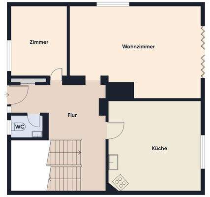 Grundrissplan ohne Maßstab EG