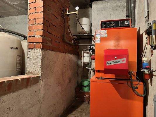 Heizraum im Keller