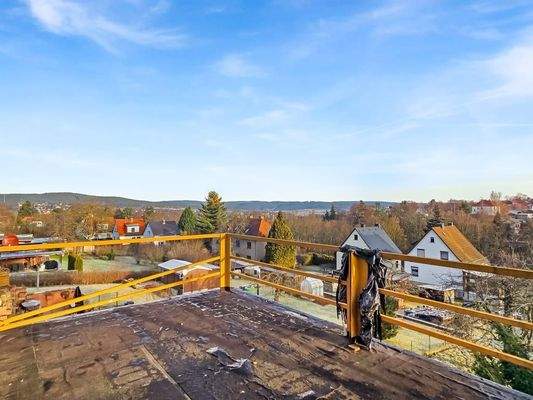 Terrasse mit Ausblick