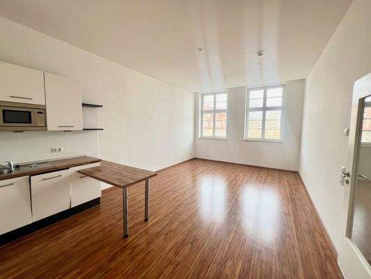 Blick ins Wohnzimmer