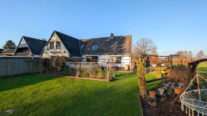 Seitliche Rückansicht