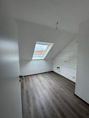 Helles Dachgeschosszimmer