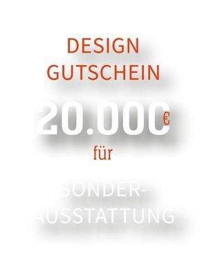 Design Gutschein 20.000 Euro