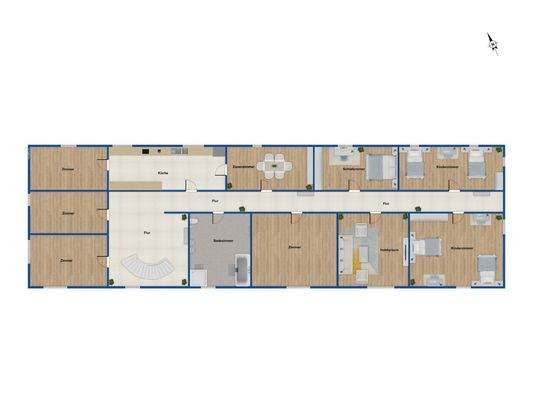 Grundriss Obergeschoss