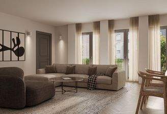 Wohnbereich EG Visualisierung