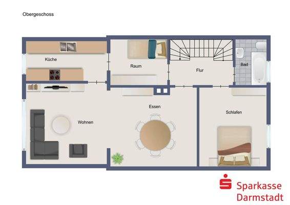 Grundriss Obergeschoss