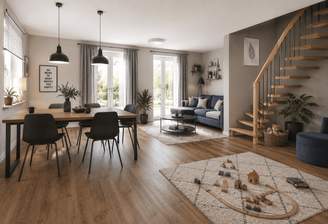 Wohnzimmer (KI generiert) 