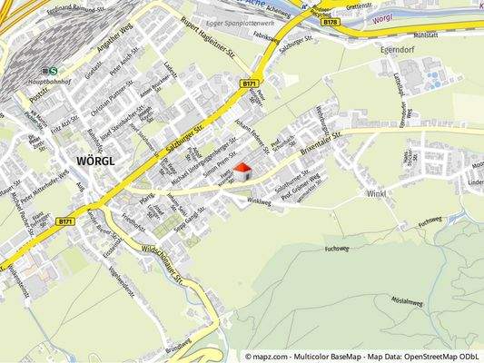 Geolyzer Kartenausschnitt