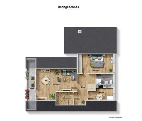 Grundriss Dachgeschoss