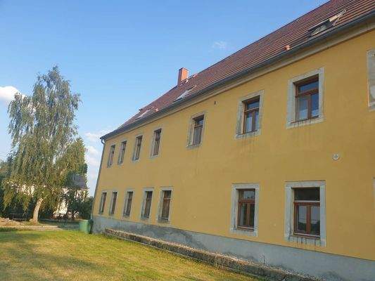 Hinteransicht Wohnhaus D