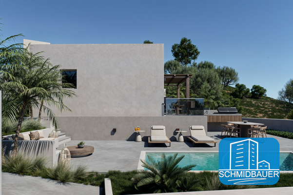 Kreta, Klima: Neues Projekt mit Swimmingpool und herrlichem Meerblick