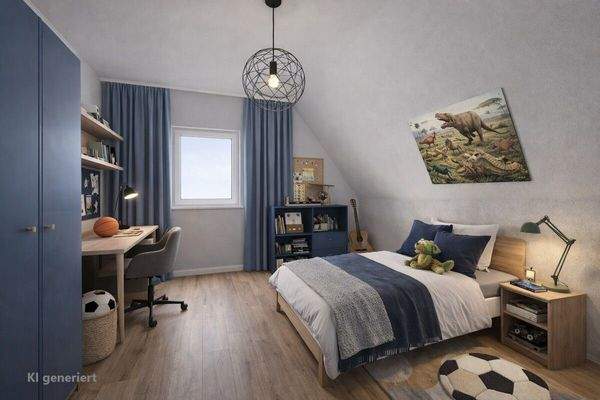 Kinderzimmer 2 KI generiert