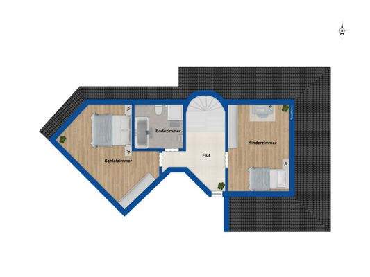 Grundriss Dachgeschoss