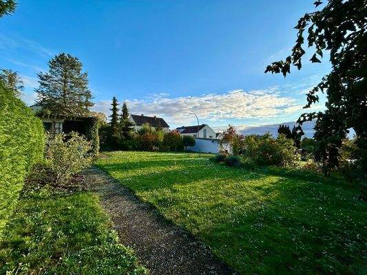 Blick in den Hauptgarten