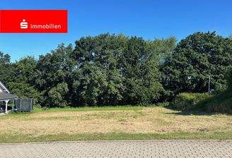 Blick auf das Grundstück