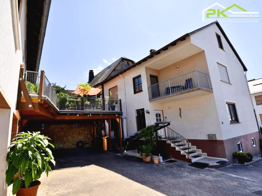 Außenansicht Ferienhaus Hof