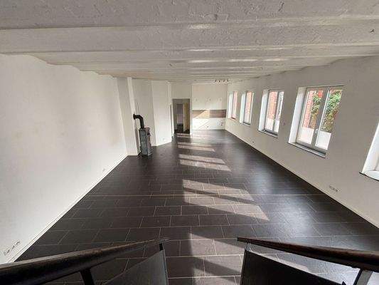 Wohnraum mit offener Küche