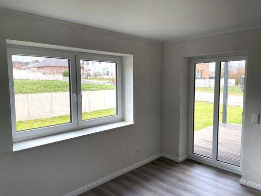 Wohn-Essbereich mit Terrassenzugang