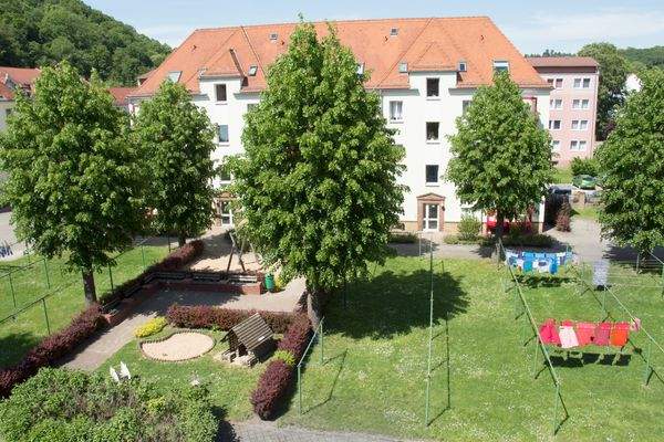 Impression Innenhof Triebischtal-Qaurtier