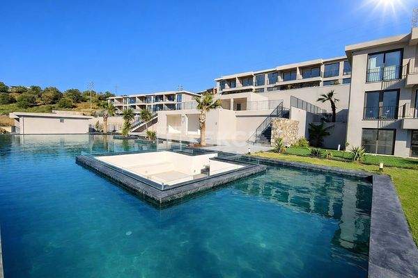 Lake View Apartment in a Secure Complex in Bodrum