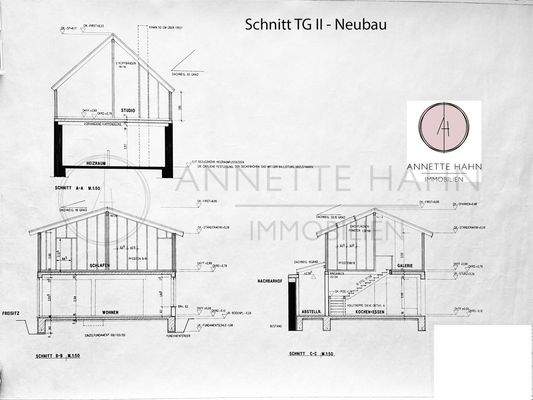 Schnitt TG II Neubau