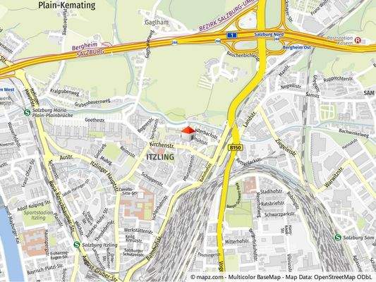 Geolyzer Kartenausschnitt