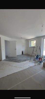 Küchenbereich im Bau