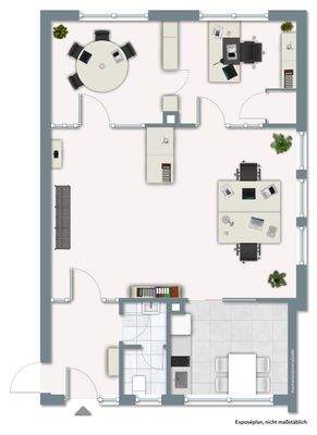 Erdgeschoss-Nebengebäude