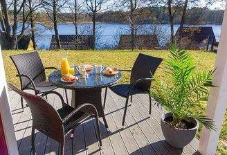 Terrasse mit Seeblick