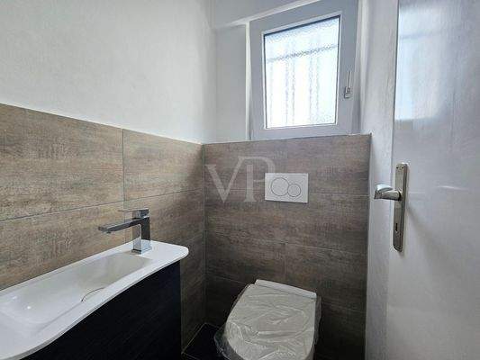 Modernisiertes Gäste-WC