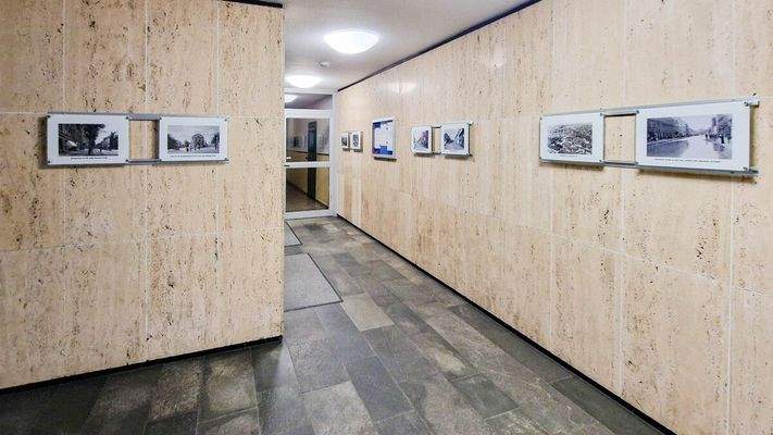 heller gepflegter Hausflur