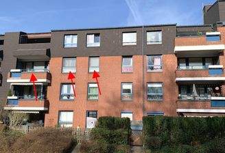 Hausansicht WE 137 Süd-Lage