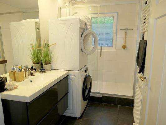 Tageslichtbad mit Dusche