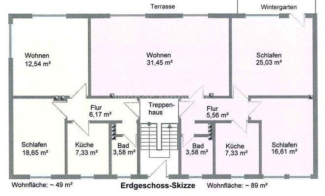 3470 Grundriss H13 Erdgeschoss