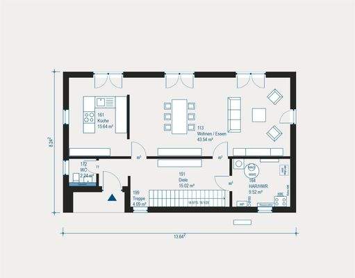 Erdgeschoss Trendline S3 