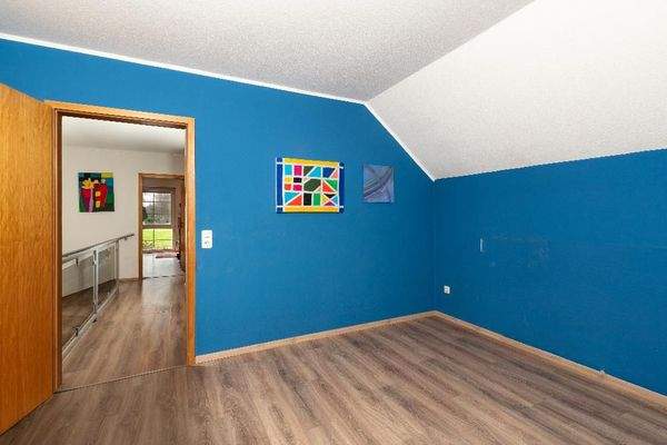 Das Elternschlafzimmer im OG