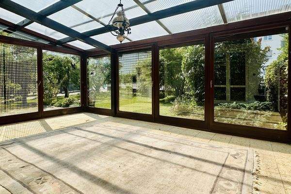 gemütlicher Wintergarten