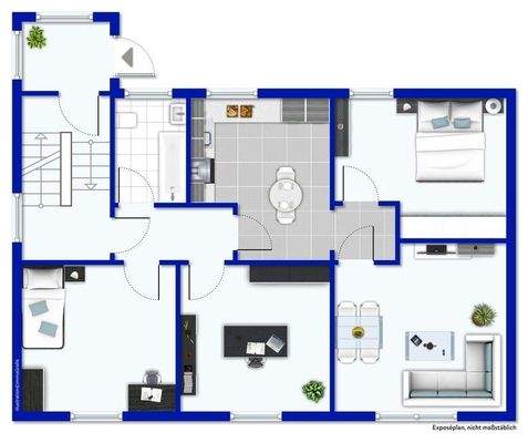 Einrichtungsbeispiel EG