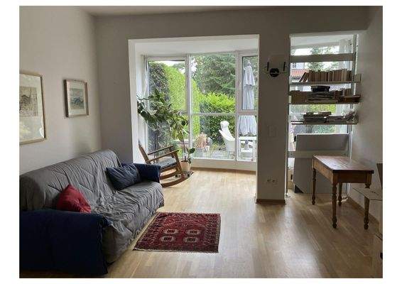 Arbeitszimmer mit Blick