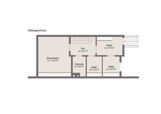 Grundriss Keller