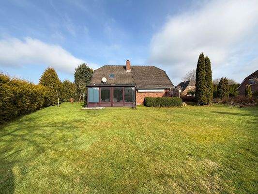 Rückwärtige Hausansicht