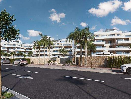 Apartments with Spacious Terraces and Pools in Santa Rosalía