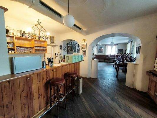 Eingang zur Gaststube