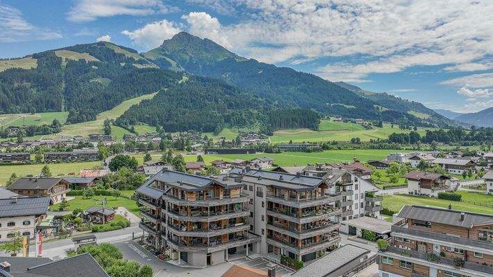 KITZIMMO-exklusive Wohnung mit Kaiserblick Immobilien Oberndorf Tirol.