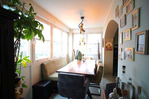 Esszimmer im "Wintergarten"