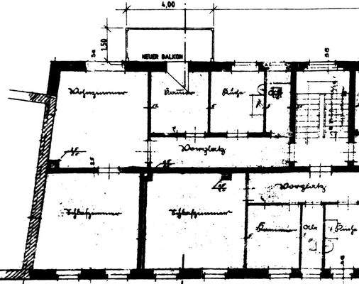 Grundriss 3 Zi. ETW im 3. OG