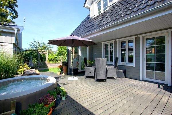 sonnenverwöhnte Terrasse